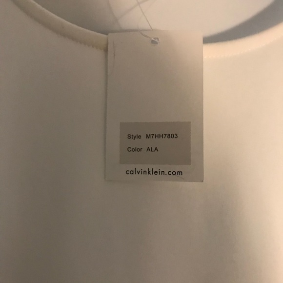 Calvin Klein ruffle flared sleeve top - Picture 5 of 6